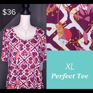 LuLaRoe Perfect Tee XL Tunic